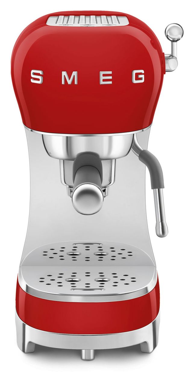 ECF02RDEU Siebträger Kaffeemaschine 15 bar 1350 W  (Rot) 