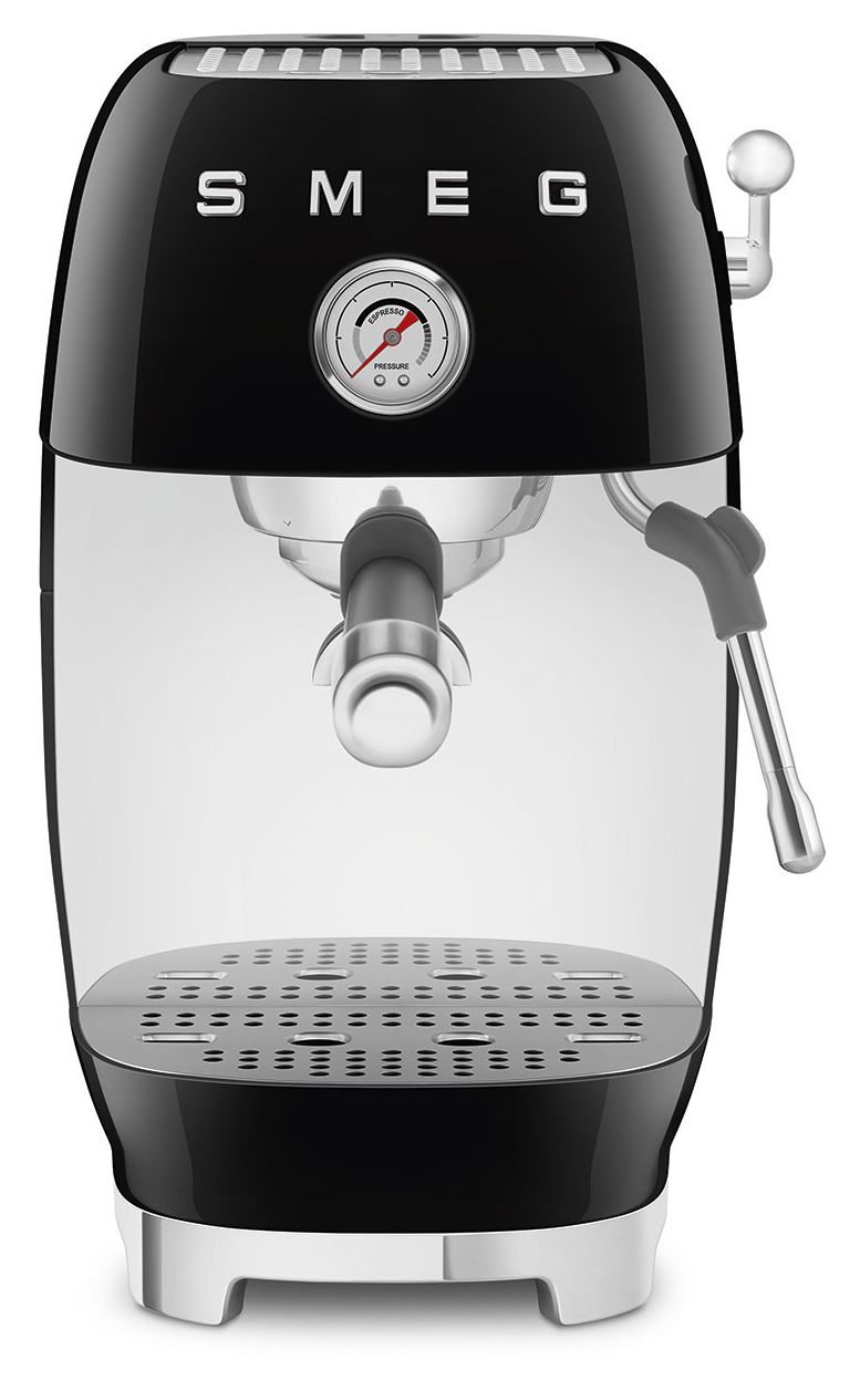 ECF03BLEU Siebträger Kaffeemaschine 15 bar 1480 W  (Schwarz) 