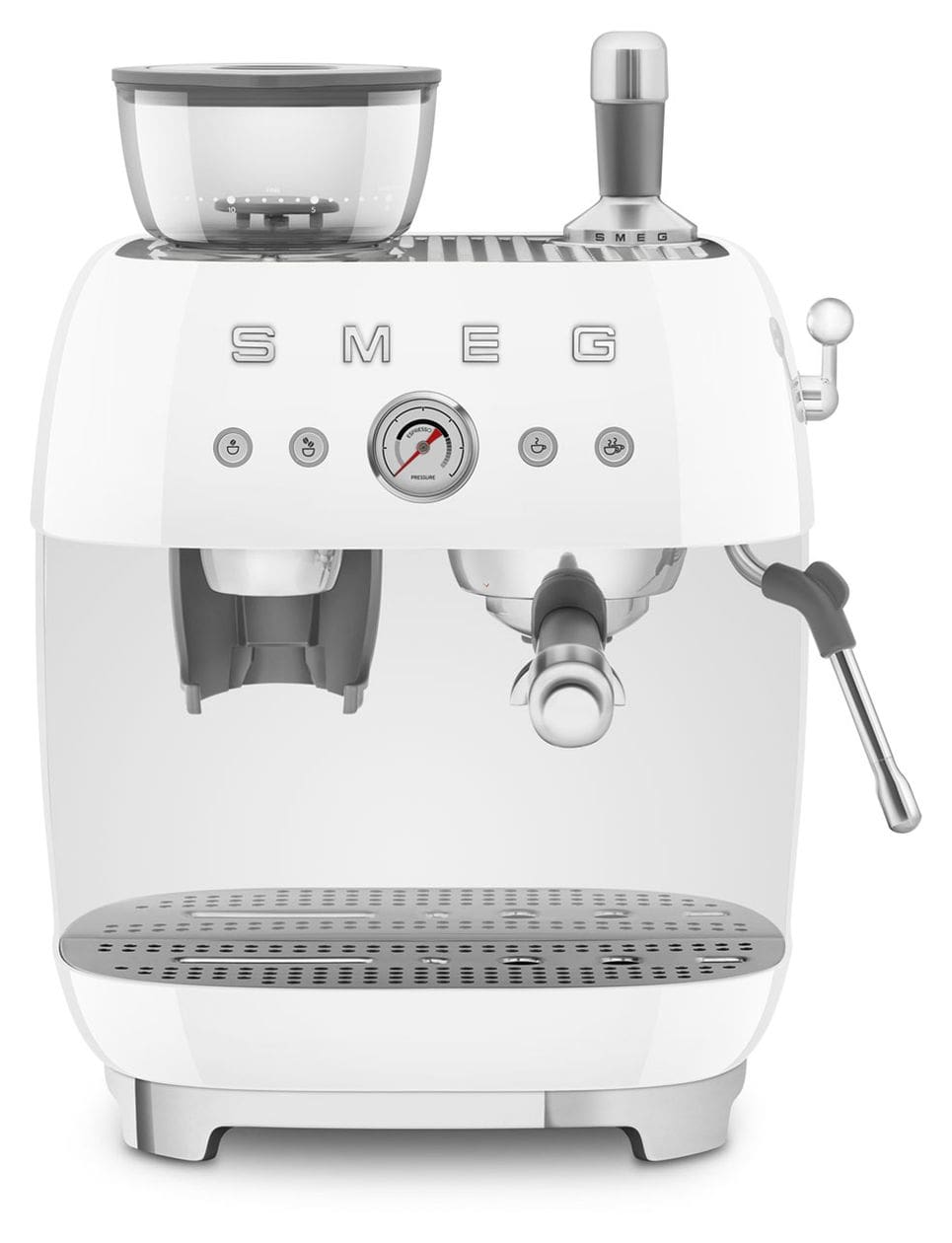 EGF03WHEU Siebträger Kaffeemaschine 15 bar 1650 W  (Weiß) 