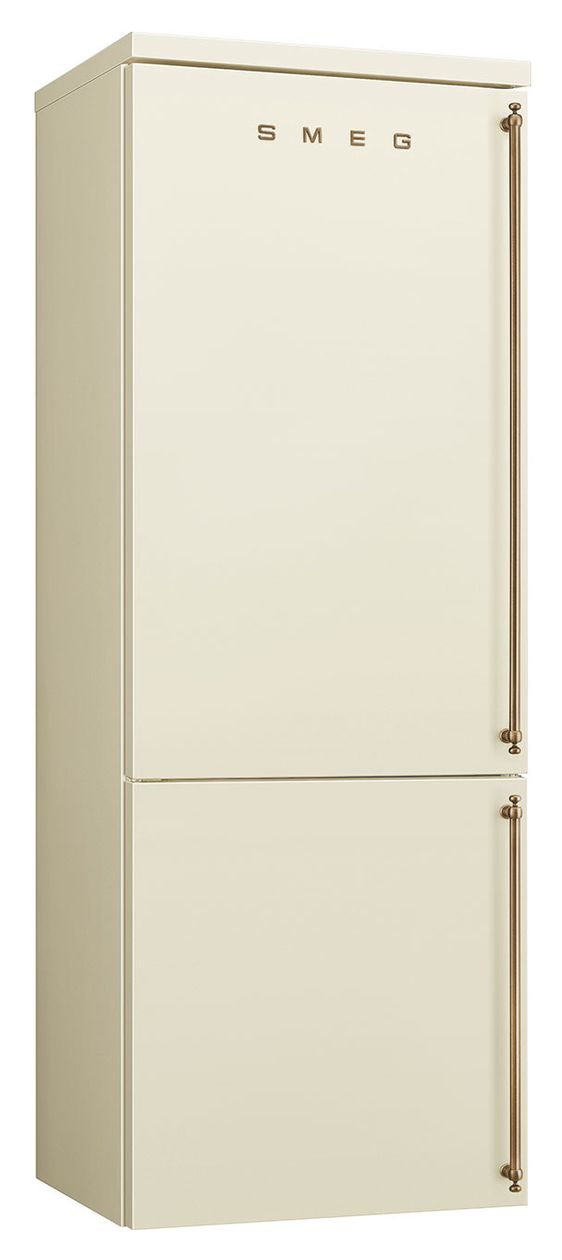 FA8005LPO6 344 l / 137 l Kühl-Gefrierkombi freistehend NoFrost 230 kWh Jahr  (Cremefarben) 