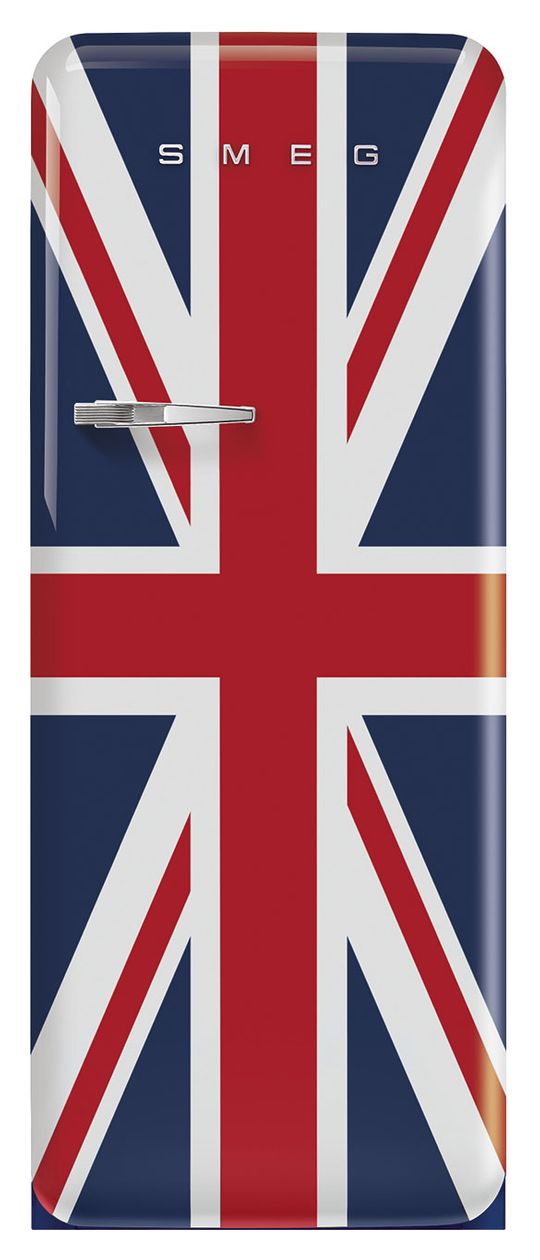 FAB28RDUJ6 270 l / 244 l Kühlschrank freistehend EEK: C 104 kWh Jahr  (Blau, Weiß, Rot) 