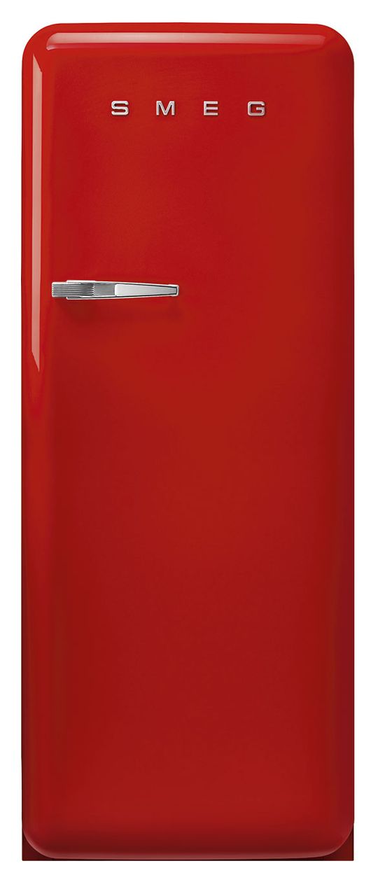 FAB28RRD6 270 l / 244 l Kühlschrank freistehend EEK: C 104 kWh Jahr  (Rot) 