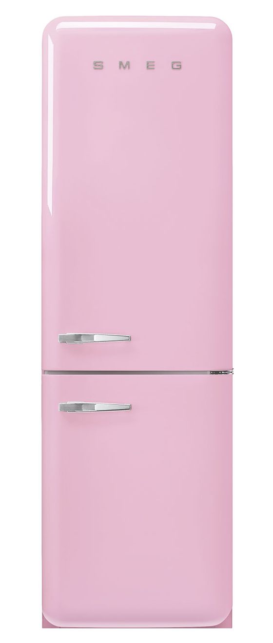 FAB32RPK6 234 l / 97 l Kühl-Gefrierkombi freistehend NoFrost 158 kWh Jahr  (Pink) 