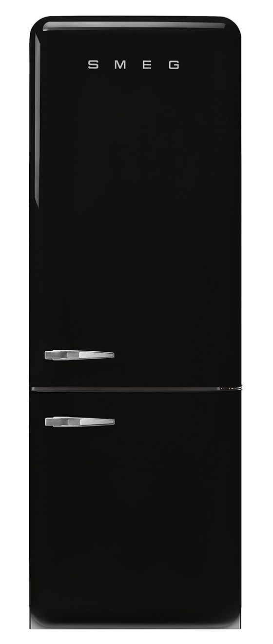 FAB38RBL6 344 l / 137 l Kühl-Gefrierkombi freistehend NoFrost 230 kWh Jahr  (Schwarz) 