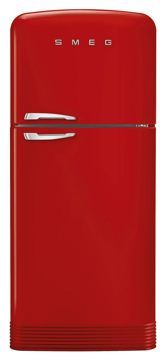 FAB50RRD5 524 l / 400 l / 124 l Kühl-Gefrierkombi freistehend NoFrost 265 kWh Jahr  (Rot) 