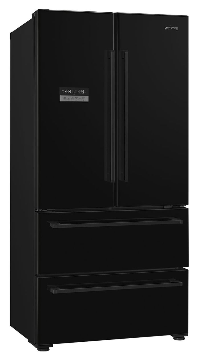 FQ55FNDE 387 l / 152 l Kühl-Gefrierkombi freistehend NoFrost 302 kWh Jahr  (Schwarz) 