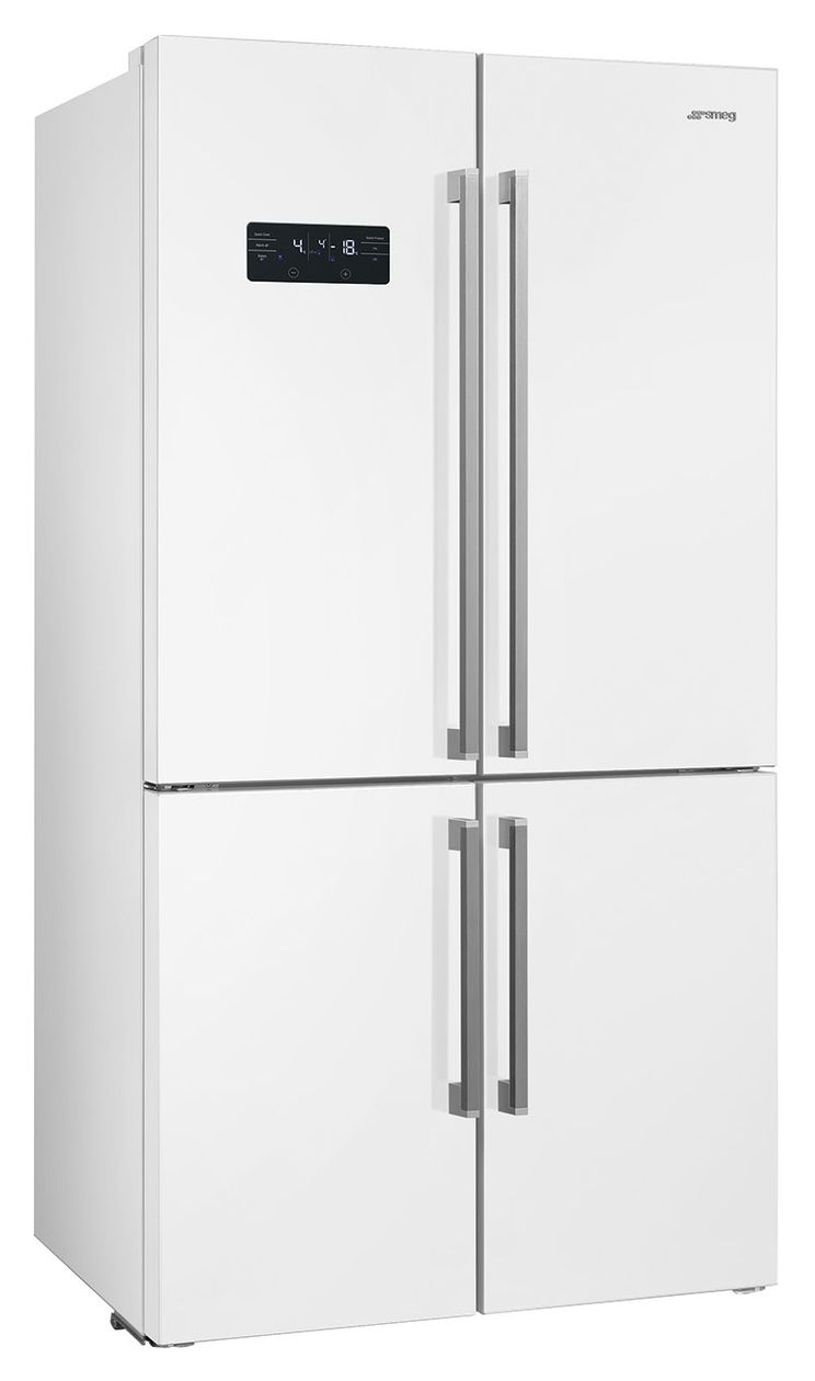 FQ60BDE Side-by-Side Kühl-/ Gefrierkombination 376 l / 196 l 338 kWh NoFrost 1820 mm x 908 mm  (Weiß) 