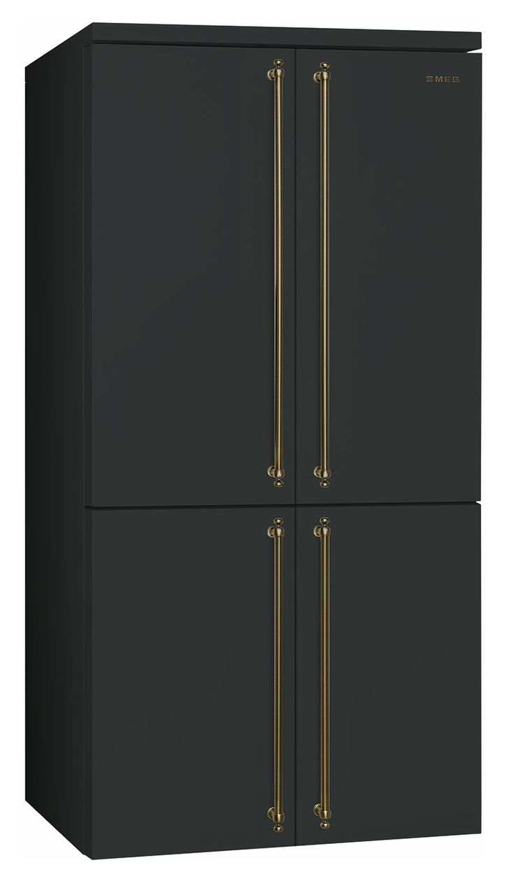 FQ60CAO6 Side-by-Side Kühl-/ Gefrierkombination 376 l / 196 l 338 kWh NoFrost 1870 mm x 915 mm  (Anthrazit) 