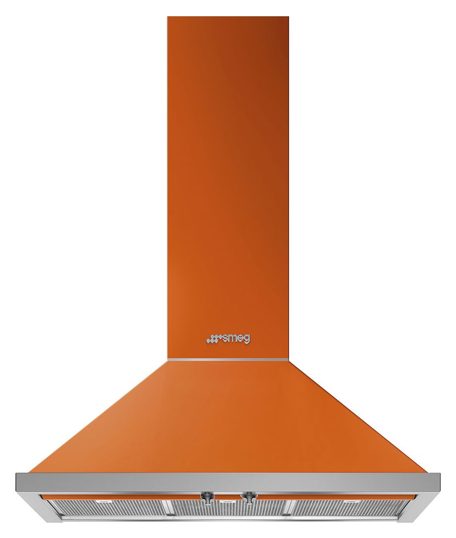 KPF9OR Abluft Dunstabzugshaube/Esse Wand 896 mm (Orange) 