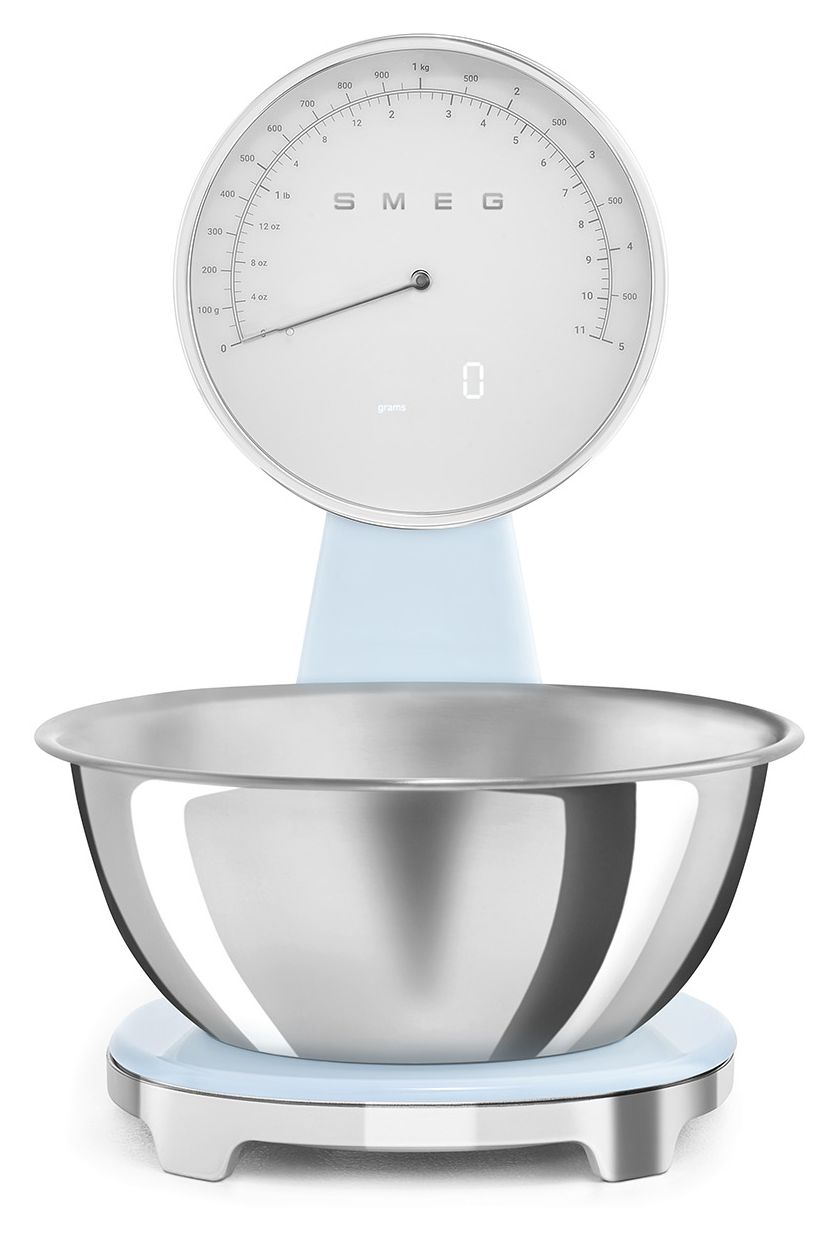 KSF01PBWW Elektronische Küchenwaage bis 5 kg Genauigkeit 1 g  (Blau) 