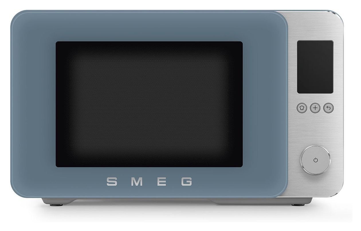 MOC02SBMEU Freistehende Mikrowelle 900 W Größe: mittel Grill  (Blau) 