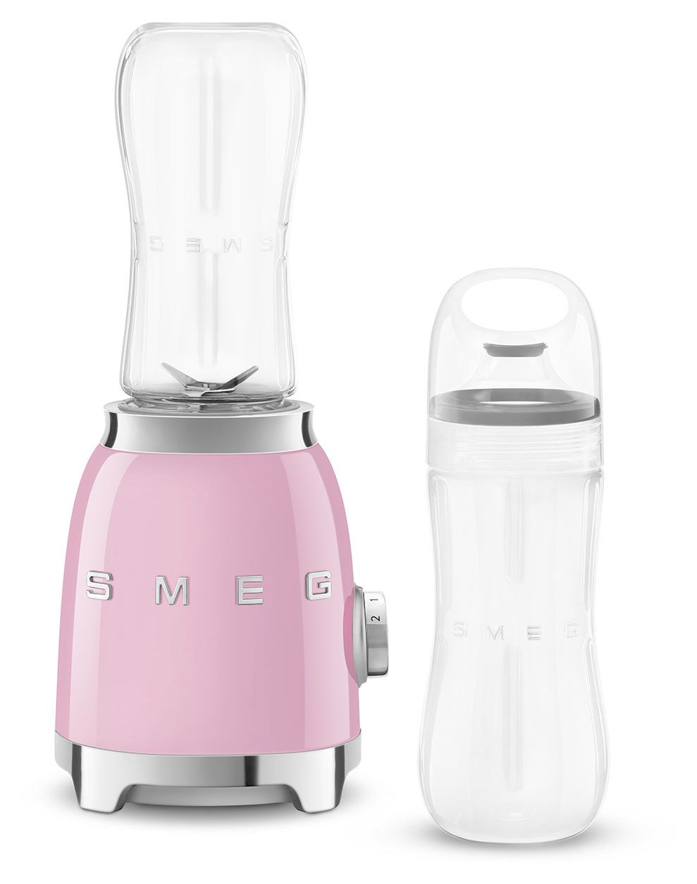 PBF01PKEU 50's Retro Style 0,6 l Standmixer 2 Geschwindigkeiten 300 W  (Pink) 