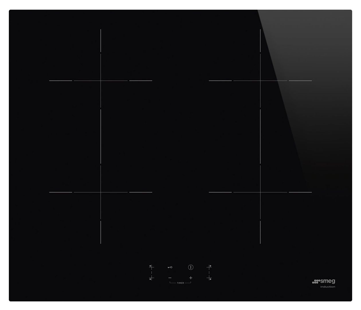 SIB2641D autarkes 60 cm Induktions Kochfeld/Herdplatte 4 Zone(n) 