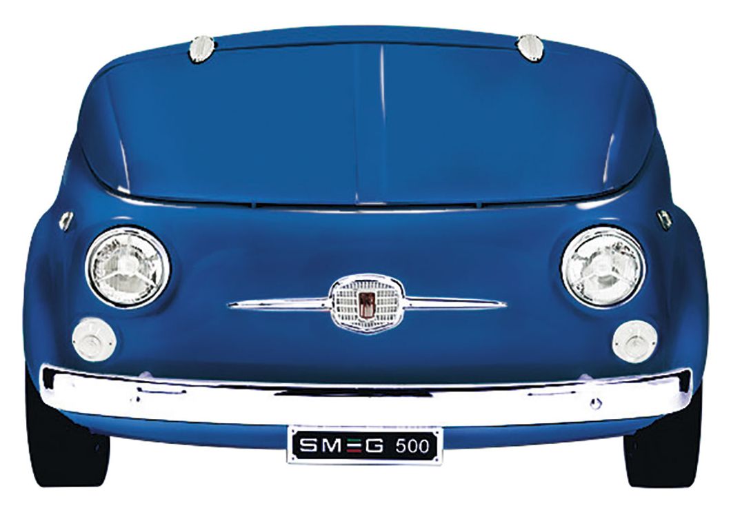 SMEG500BL Minibar 109 l / 109 l Tischkühlschrank EEK: F 103 kWh Jahr  (Blau) 