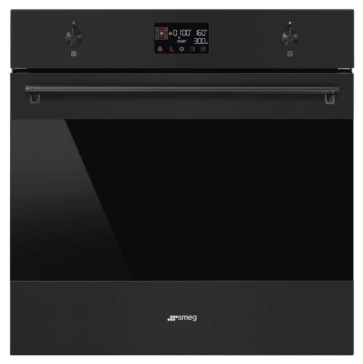 SO6302M2N Einbaubackofen 68 l AutoClean Mikrowelle 