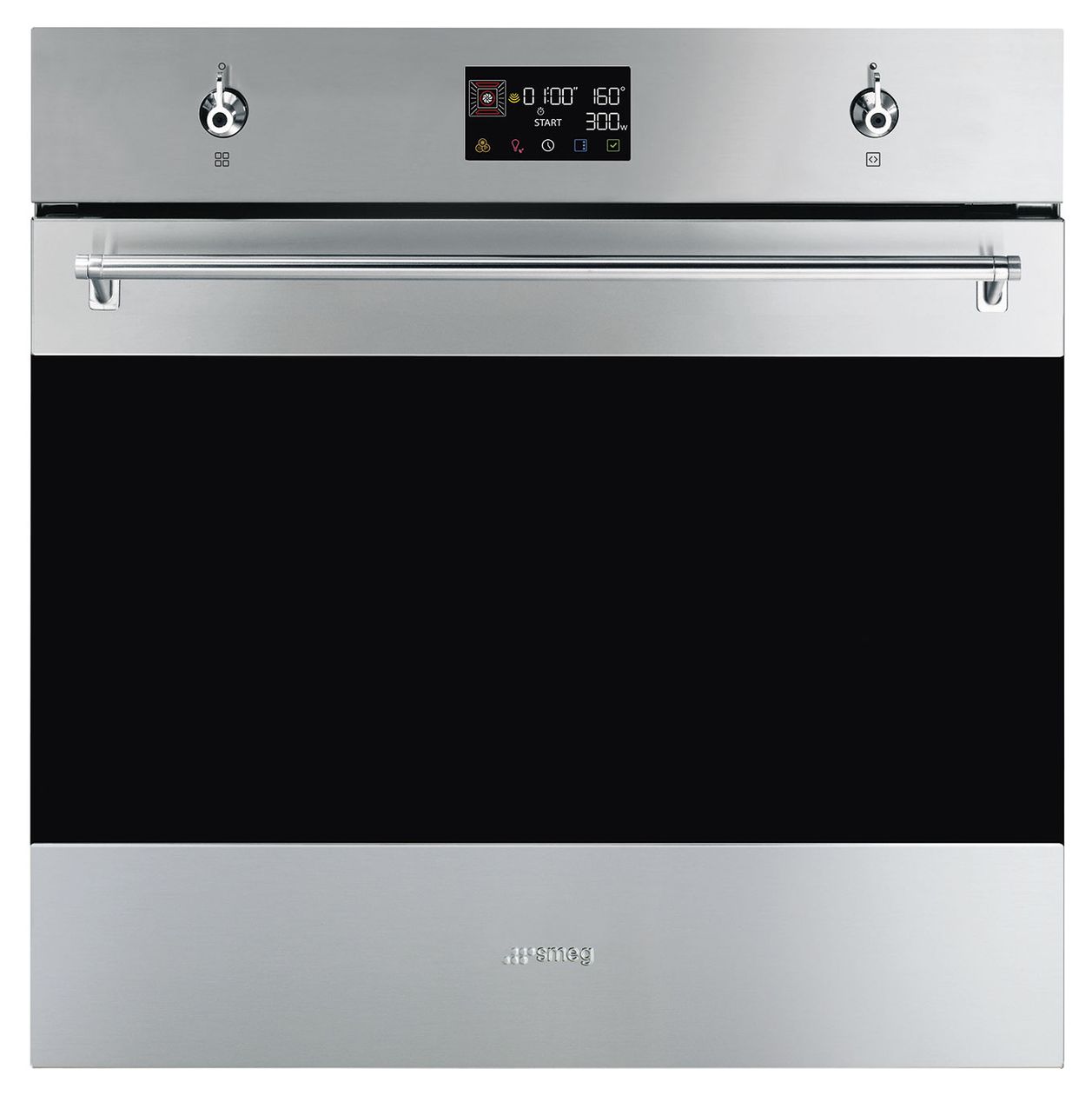 SO6302M2X Einbaubackofen 68 l AutoClean Mikrowelle 
