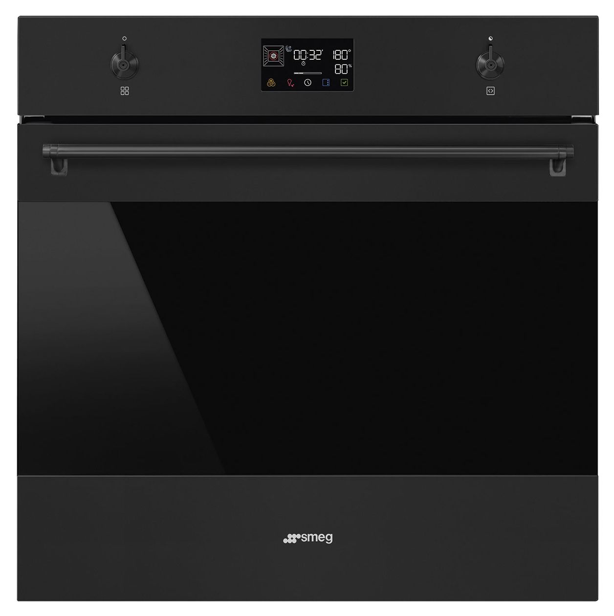 SOP6302S2PN Einbaubackofen 68 l Dampfgaren AutoClean 