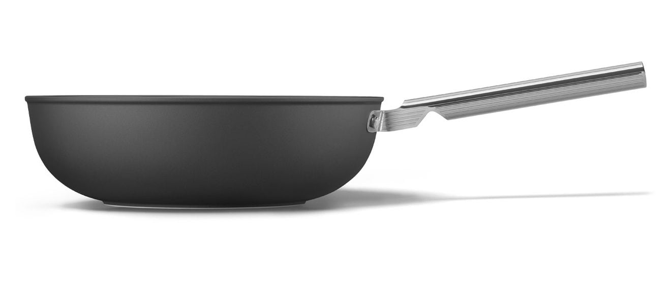 WOF3002BLM Wok 50's Style 30 cm Keramik beschichtet für alle Herdplatten und Backöfen bis 250° Spülmaschinengeeignet 