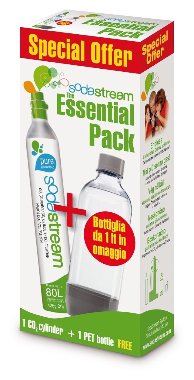 1053000410 Reservepack CO2-Zylinder 60l + PET-Flasche 