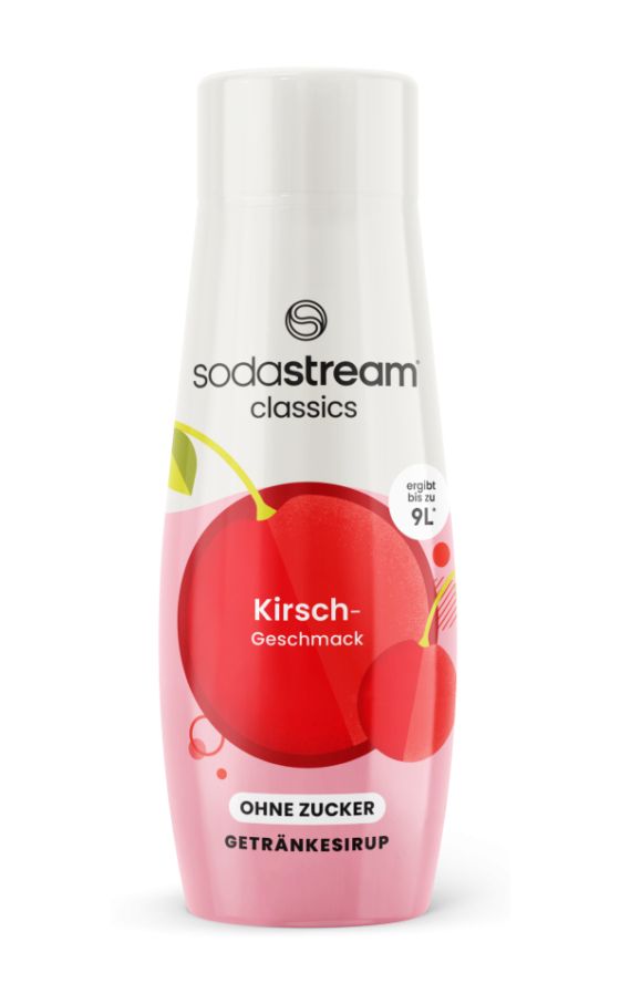 1524211491 Kirsche ohne Zucker Sirup Karbonisierungssirup 440 ml 