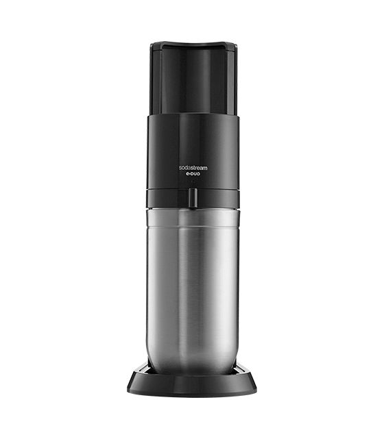 E-Duo Wassersprudler  (Schwarz, Edelstahl) 