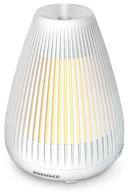 68111 Bari Aroma Diffuser Ultraschall-Vernebelung weißes LED-Licht 