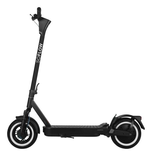 SO One Prime Max E-Scooter bis 50 km Reichweite  (Schwarz) 