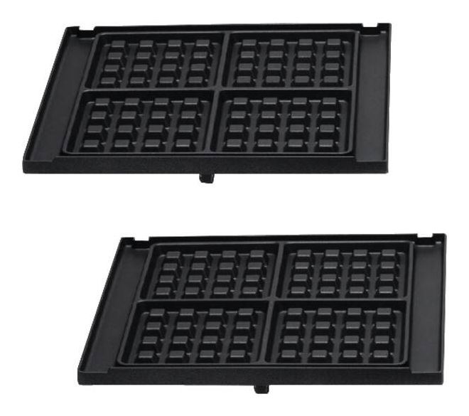72022 Waffelplatten  (Schwarz) 