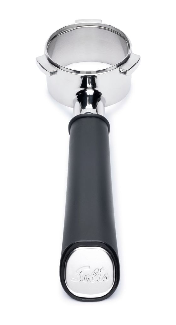 90730 Bodenloser Filtergriff  (Schwarz/Silber) 