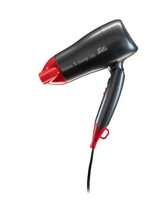 961.71 Home & Away Haartrockner 1800 W  (Schwarz, Rot) 