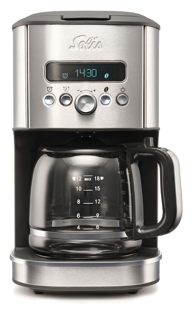 Aroma Brewer Filterkaffeemaschine 1,7 l (Schwarz, Stahl, Transparent) 