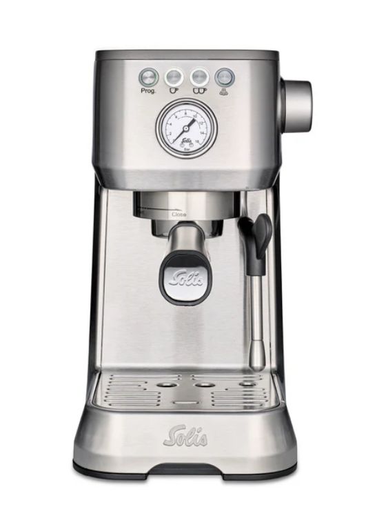 Barista Perfetta Plus Siebträger Kaffeemaschine  (Silber) 