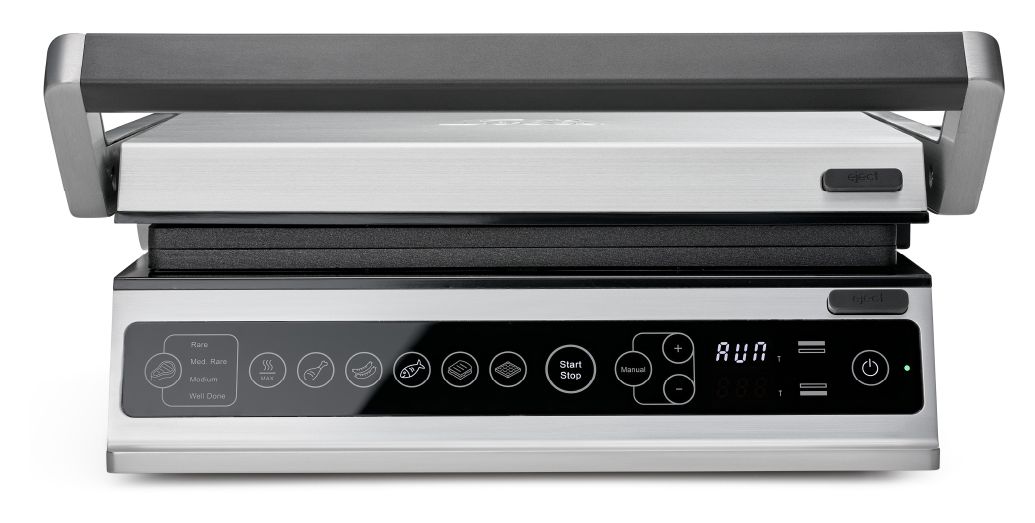 Contact Grill Pro 2000 W mit 280 x 250 mm Fläche  (Grau) 