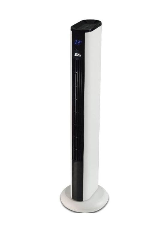 Easy Breezy Turmventilator Stand 44,8 dB  (Schwarz, Weiß) 