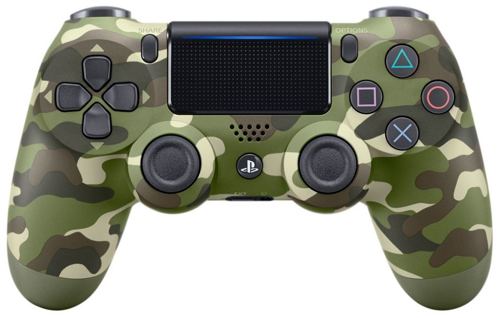 DualSchock 4 Analog / Digital Gamepad PlayStation 4 kabelgebunden&kabellos (Camouflage) 