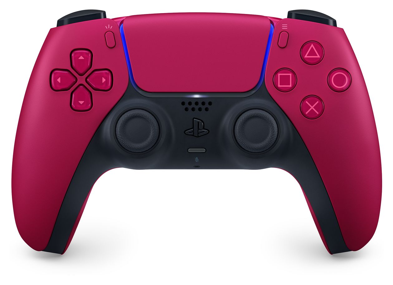 DualSense Wireless Controller Analog / Digital Gamepad für Android, MAC, PC, PlayStation PS5, iOS  (Rot) 