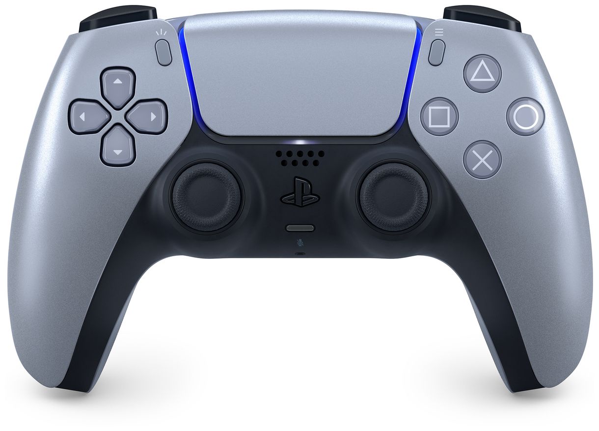 DualSense Wireless Controller Analog / Digital Gamepad PlayStation 5 kabellos (Silber) 