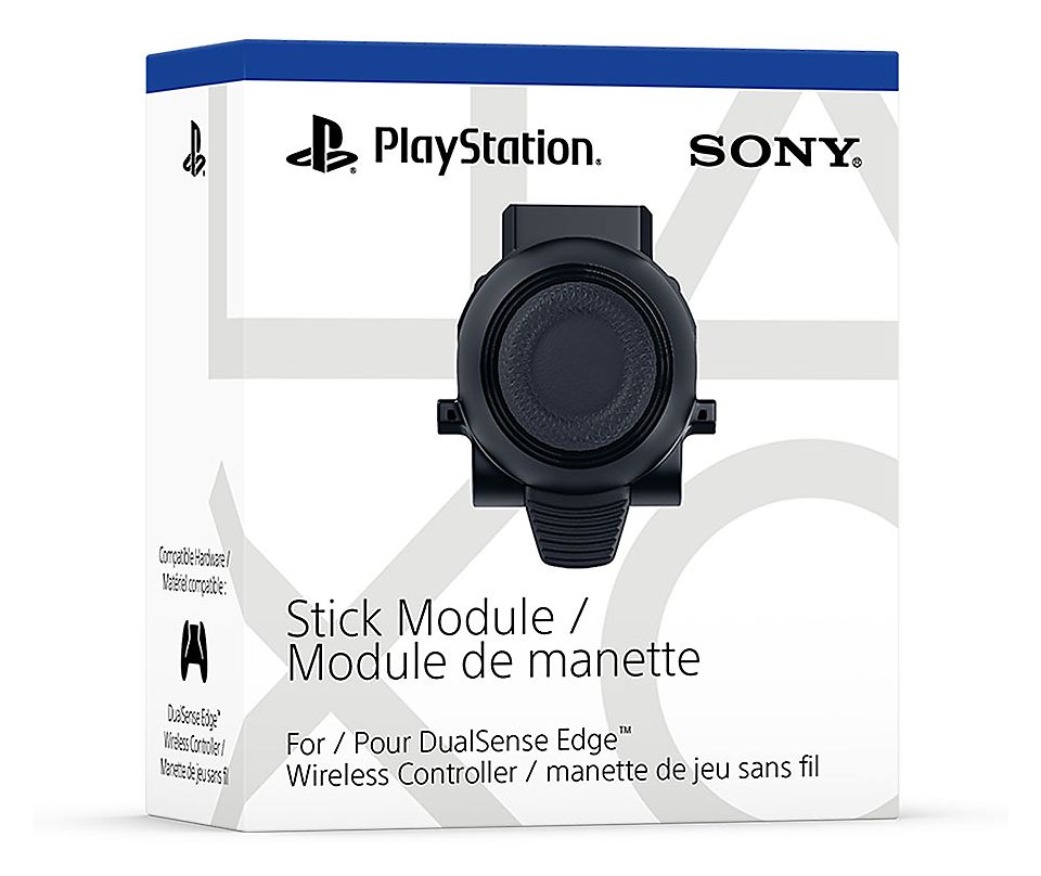 DualSense Edge Stickmodul Kommunikationsmodul für Spiele-Controller PlayStation PS5 kabelgebunden  (Schwarz) 