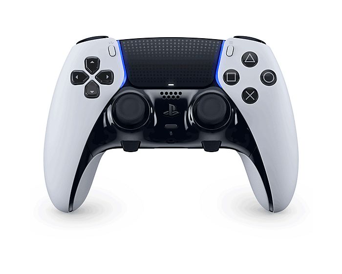 DualSense Edge Wireless Controller Analog / Digital Gamepad für PlayStation PS5  (Schwarz, Weiß) 