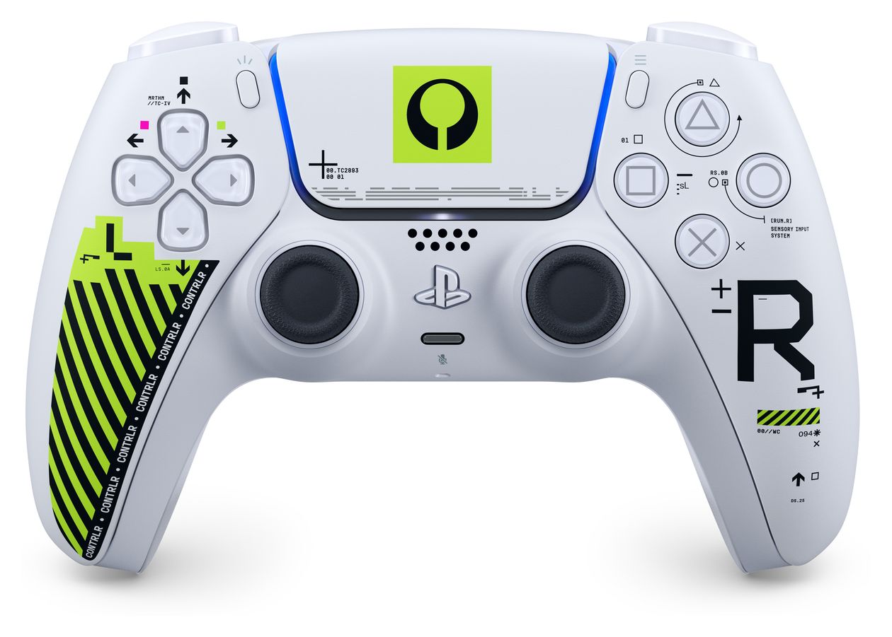DualSense Wireless Controller - Marathon Limited Edition Analog / Digital Gamepad für Android, MAC, PC, PlayStation PS5, iOS  (Weiß, Grün) 