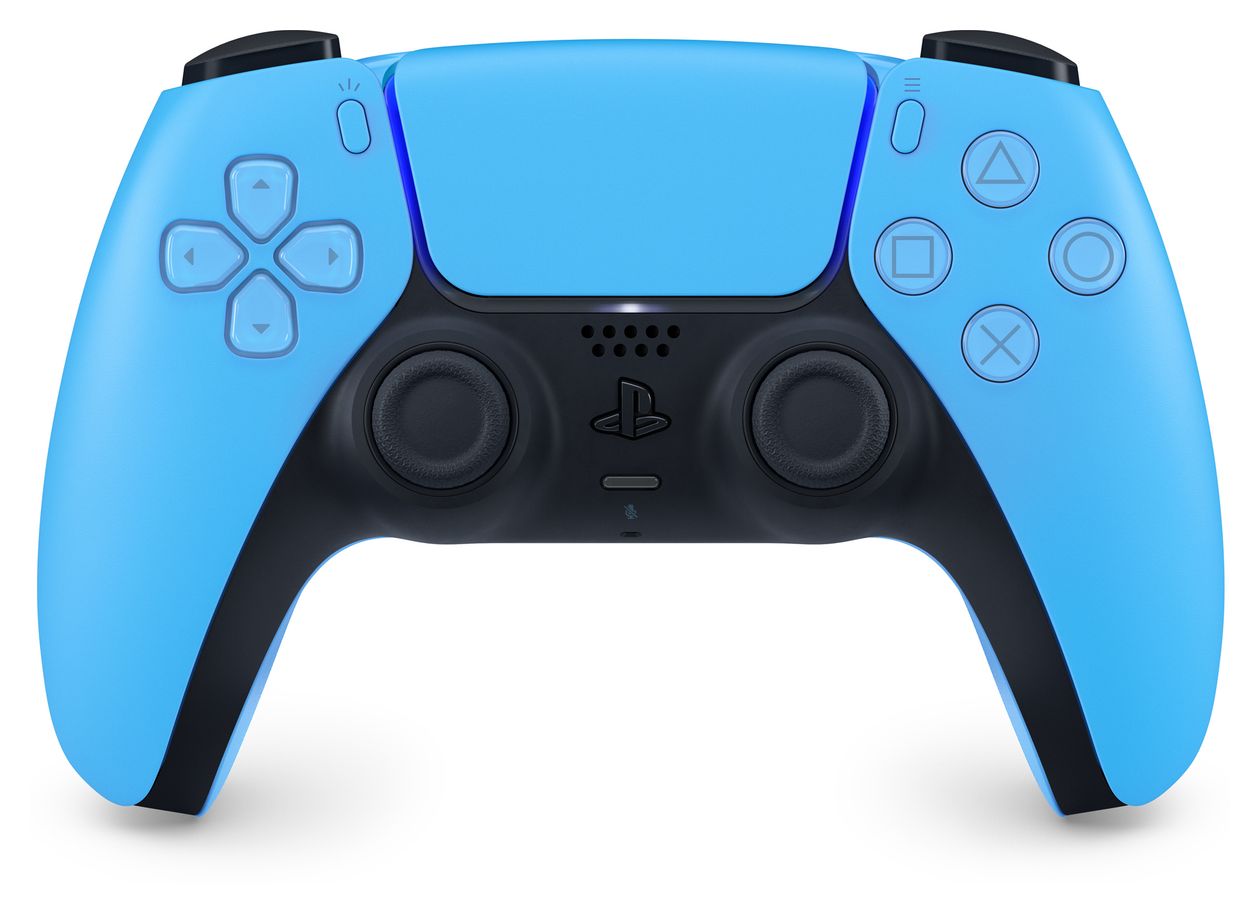 DualSense Wireless Controller Analog / Digital Gamepad für Android, MAC, PC, PlayStation PS5, iOS  (Blau) 