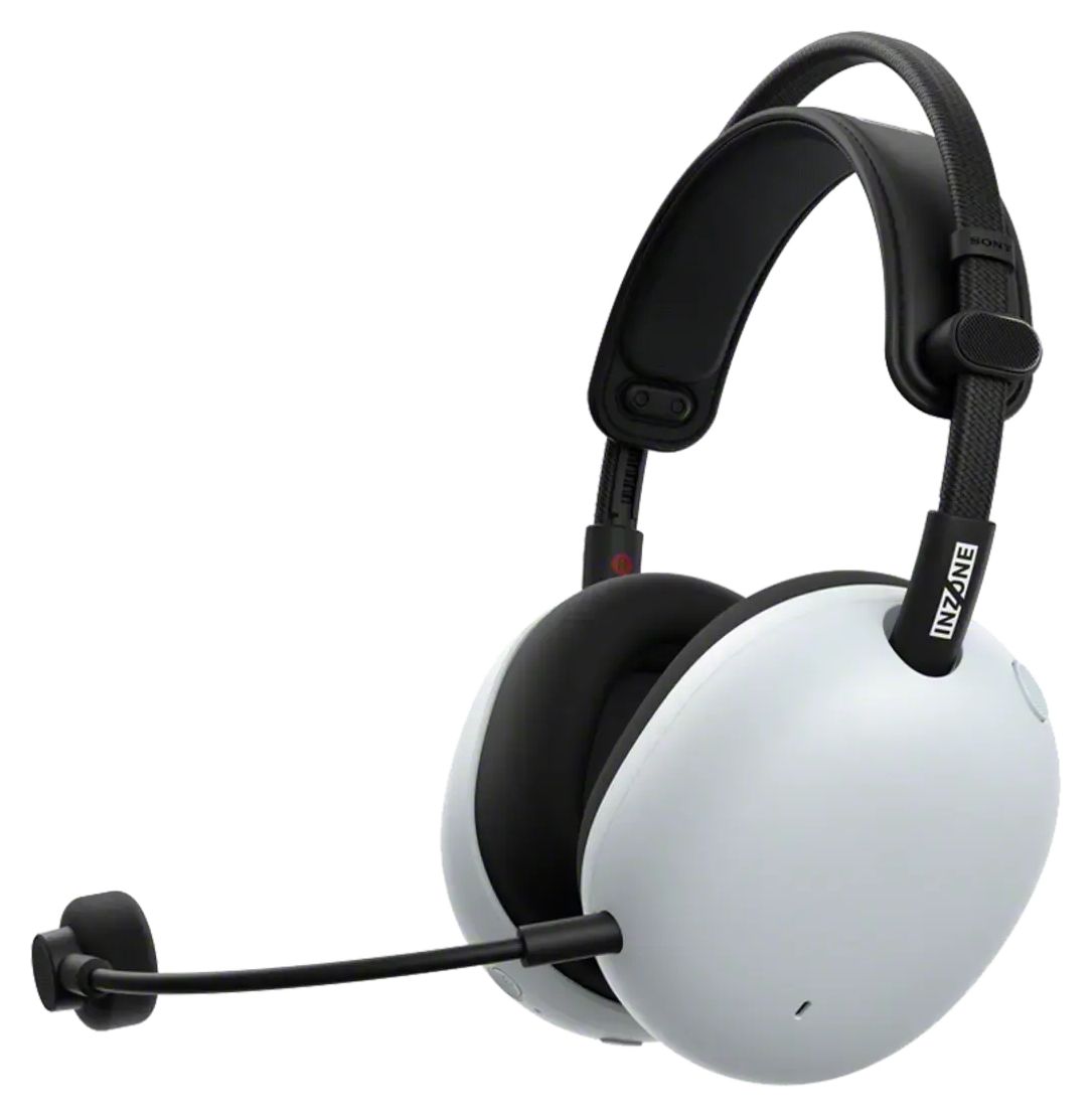 INZONE H9 II Gaming Headset Over Ear Bluetooth Kopfhörer kabellos IPX4 USB Typ-C  (Schwarz, Weiß) 