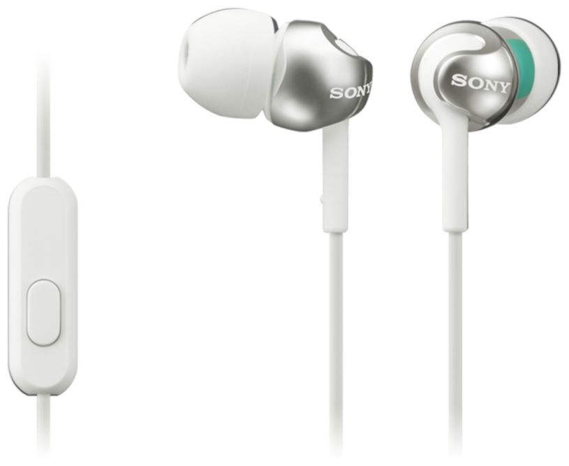 MDR-EX110AP In-Ear Kopfhörer Kabelgebunden (Weiß) 