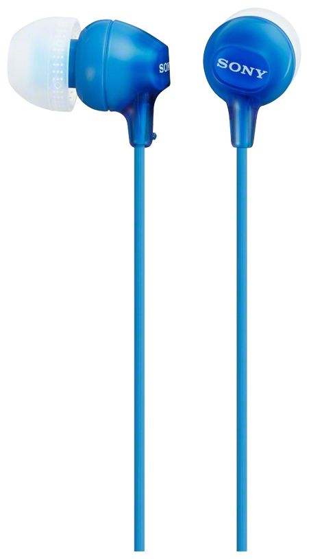 MDR-EX15AP In-Ear Kopfhörer Kabelgebunden (Blau) 