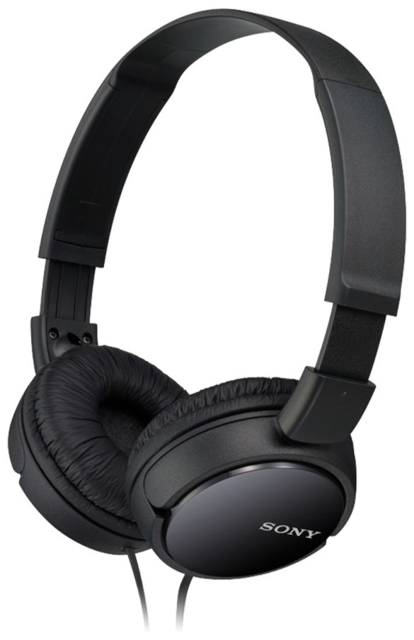 MDR-ZX110 Ohraufliegender Kopfhörer Kabelgebunden (Schwarz) 