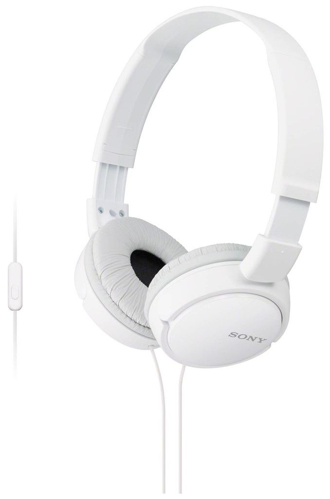 MDR-ZX110AP Over Ear Kopfhörer Kabelgebunden (Weiß) 
