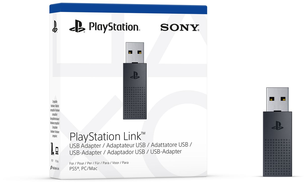 PlayStation Link USB adapter Adapter PC, PlayStation 5 Kabelgebunden (Schwarz) 