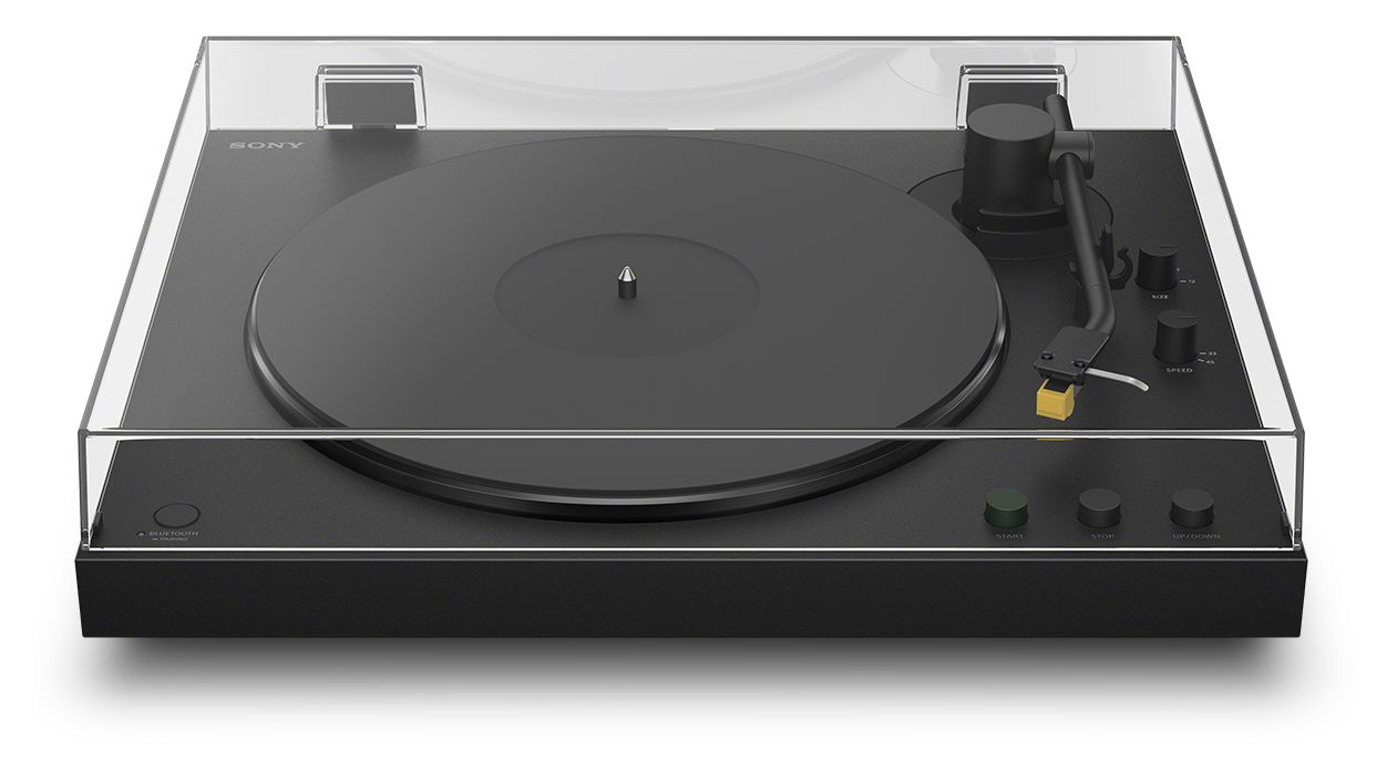 PS-LX5BT Audio-Plattenspieler mit Riemenantrieb  (Schwarz) 