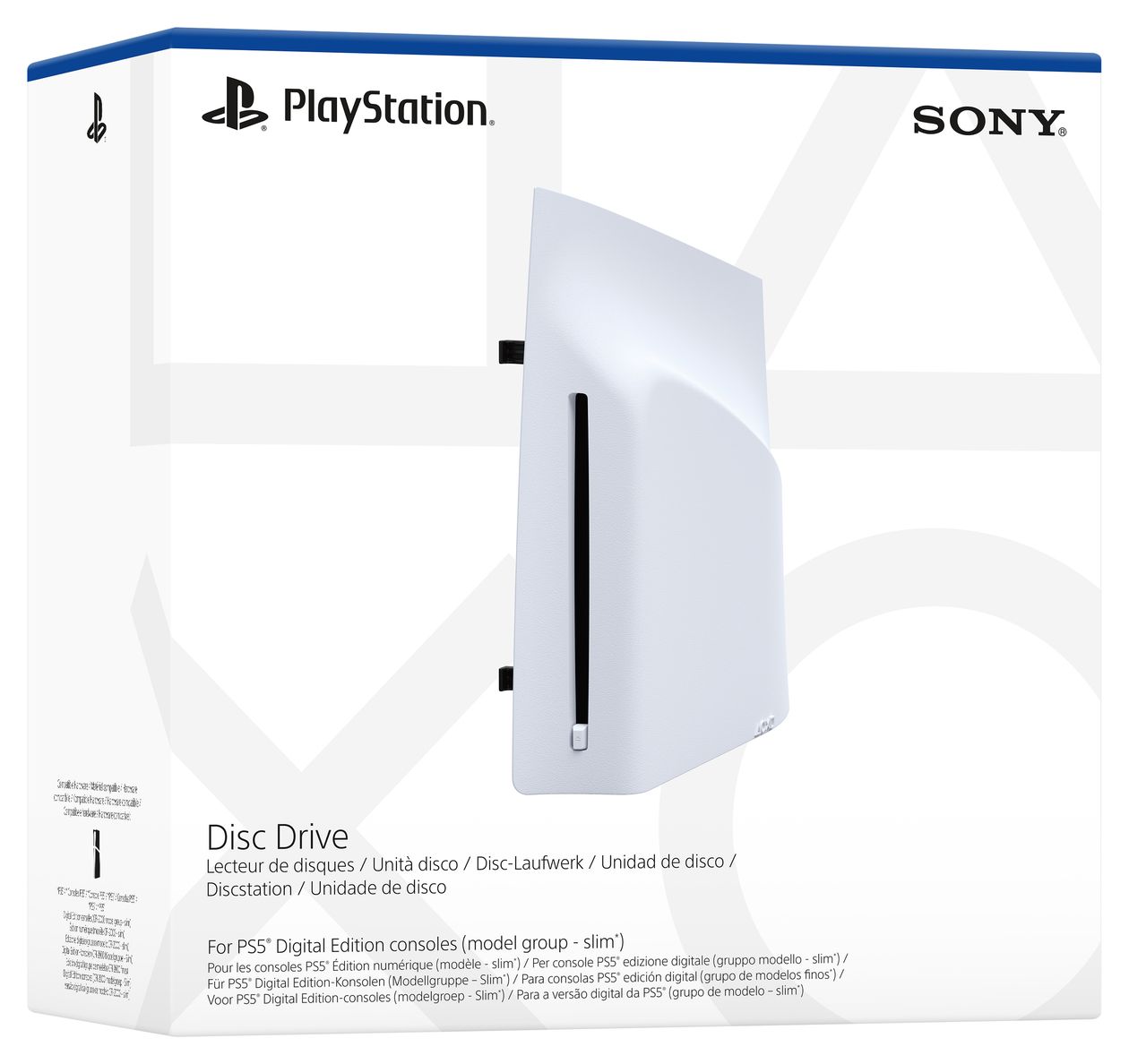 PS5 Disc Drive PlayStation 5 Slim Digital Edition PlayStation 5 (Weiß) 