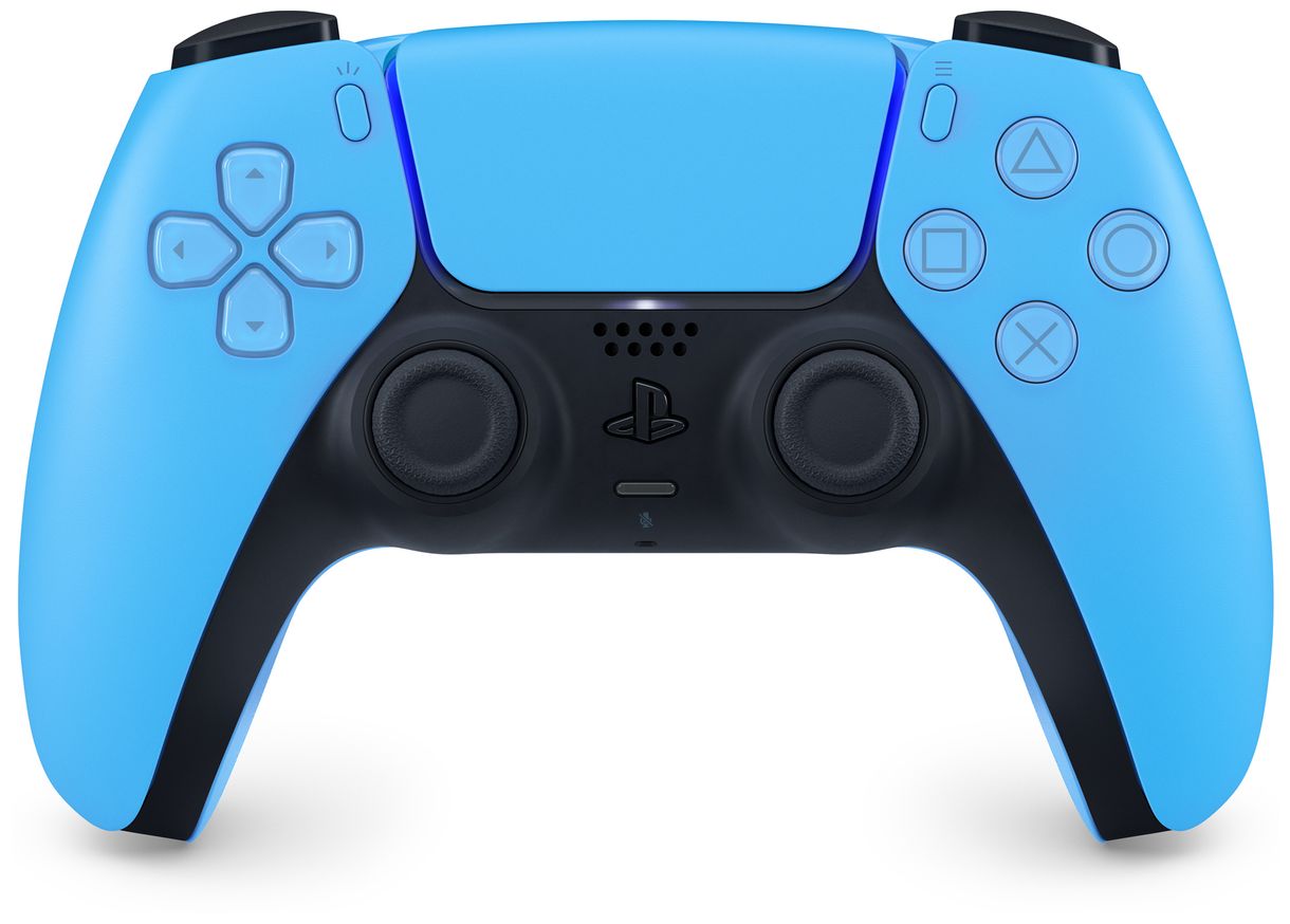 PS5 DualSense Controller Analog / Digital Gamepad Android, MAC, PC, PlayStation 5, iOS kabelgebunden&kabellos (Blau) 